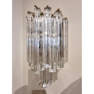 Venini Italy Pair Of Wall Lights Design 1970