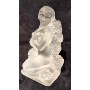 Lalique Statuette Winter Especially 4 Seasons