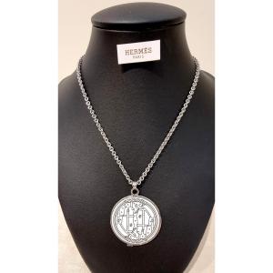 Hermès Quadrige Long Necklace, Large Model