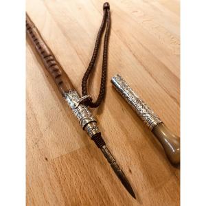 Basque Makhila Ainciart Bergara Silver And Medlar XX