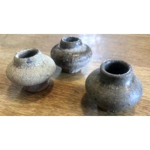 Three Small Sawankhalok Pots Thailand XII-xvi