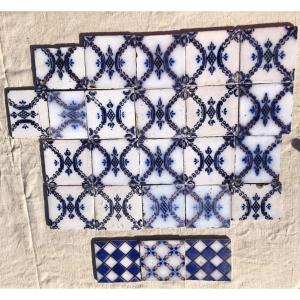 Series Of Stanniferous Tiles XIX Fourmentraux Desvres