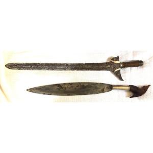 Set Of Ethnographical Moro Mindanao Philippines XIX Swords