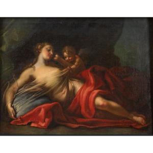 Antonio Bellucci (pieve Di Soligo, Treviso 1654-1726) Attributed To, Sleeping Venus