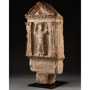 Stone Funerary Stele - Roman Empire