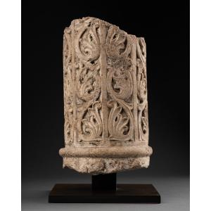Column Fragment - Italy, 7th - 8th Centuries