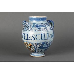 Earthenware Chevrette - Faenza - Late Sixteenth Century