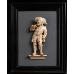 Ivory Soldier - Germany - XVIIth Century