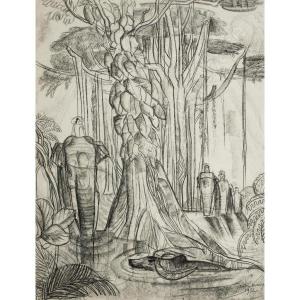 André Maire (1898 - 1984) — The Return Of The Elephants