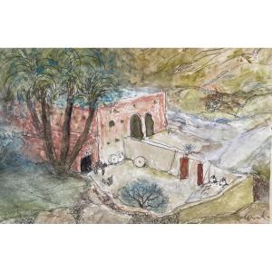 Pierre Deval (1897 - 1993) — Bou Saada, The Ferrero Mill