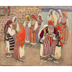 Jacques Martin Ferrières (1893 - 1972) — Yugoslavia, Young Women