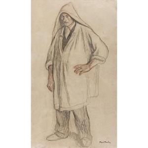 Henri Martin (1860 - 1943) — A Docker, Circa 1920