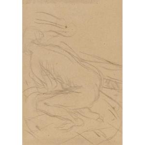 Pierre Bonnard (1867 - 1947) — Nude At Her Toilette, C.1912 - 1915