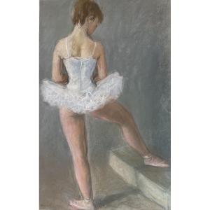 Pierre Deval (1897 - 1993) — Ballerina In A White Tutu