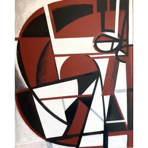 Georges-henri Pescadère (1915 - 2003) — Composition, August 1980