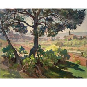 Jos Henri Ponchin (1897 - 1981) — In The Shadow Of The Tree