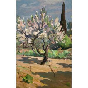 Jos Henri Ponchin (1897 - 1981) — Cherry Tree In Bloom