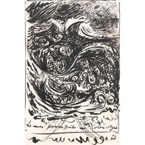 André Masson (1896 - 1987) — The Sea Was Rotting, Coleridge, 1947