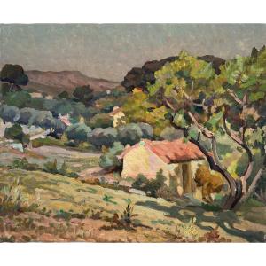 Jos Henri Ponchin (1897 - 1981) — Small House In The Countryside