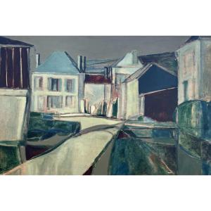 Georges-henri Pescadère (1915 - 2003) — "rimbaud's House In Charleville", 1955