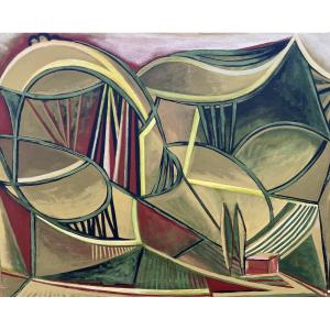 Georges-henri Pescadère (1915 - 2003) — In The Heart Of The Valley, July 1978