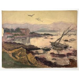 Jos Henri Ponchin (1897 - 1981) — Coastline