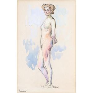 Henri Person (1876 - 1926) — Standing Nude