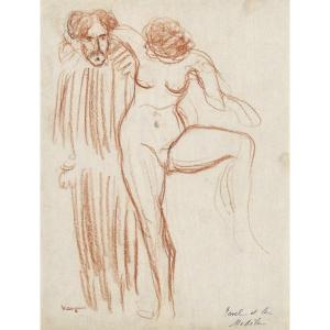 Henri Manguin (1874 - 1949) — Ravel And The Model, Circa 1900