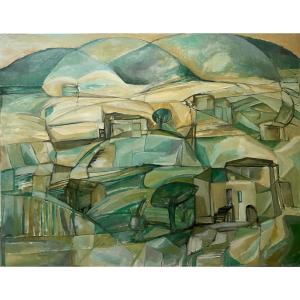 Georges-henri Pescadère (1915 - 2003) — The Plain Of Bormes, October 1958