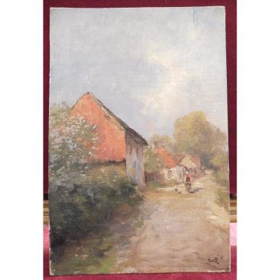 Iwill Léon Clavel Dit 1850-1923 Rue d'Un Hameau
