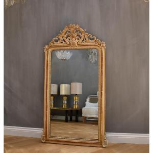 19th Century French Gold Leaf Mirror 