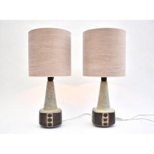  A Pair Of Mid-century Scandinavian Table Lamps By Marianne Starck