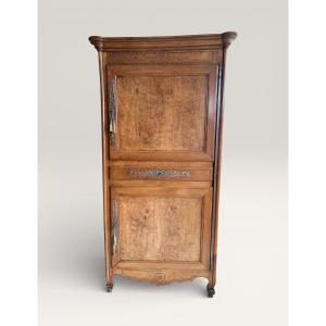 Standing Man From Vendée, Walnut Tree, 18th Century