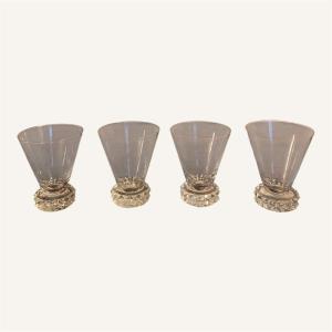 Saint Louis, Crystal Water Glass, Diamond Model
