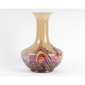 Iridescent Glass Vase From The Loetz Company (?)