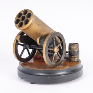 Canon Musical Cigar Holder, Circa 1820