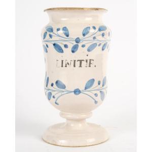 Rare Nevers Faience Apothecary Jar – 18th Century