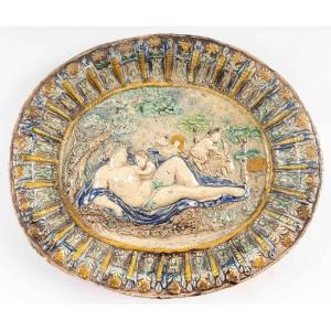 Glazed Terracotta Ceremonial Dish