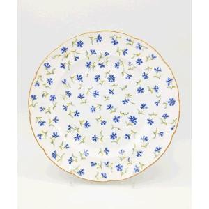 Royal Manufacture Of Sèvres - 18th Century - Plate Decorated With Cornflowers.