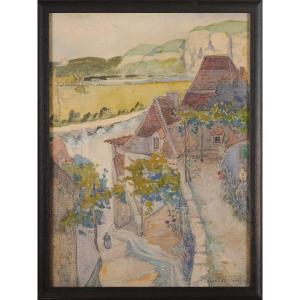 Robert Dessales-quentin (1885-1958) La Roque Gageac Dordogne