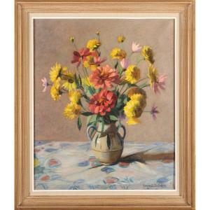 Raymond Dufrêne (1887-1973) Still Life Of Flowers