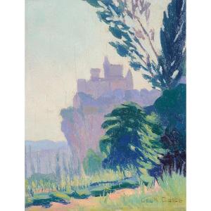 Léon Coste (19th-20th) Beynac Dordogne