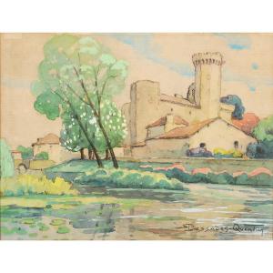 Robert Dessales-quentin (1885-1958) Bourdeilles Dordogne Périgord