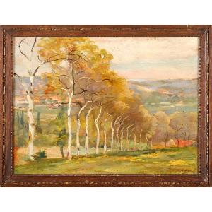 Georges Darnet (1859-1936) Surroundings Of Périgueux Dordogne
