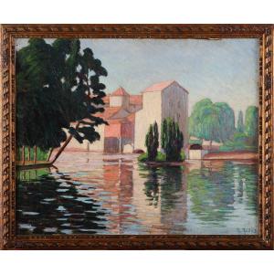 René Rodes (1896-1971) Mounards Mill In Trélissac Périgueux Dordogne