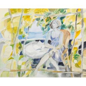 Jean Cluseau-lanauve (1914-1997) Rest In The Garden