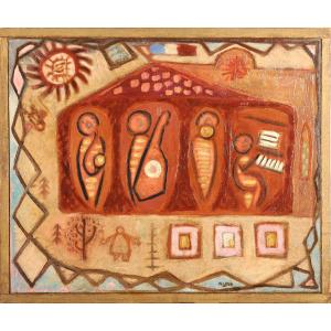 Marcel Loth (1919-2009) Negro Spirituals - Bissière