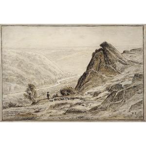 William Didier-pouget (1864-1959) Rocher En Corrèze