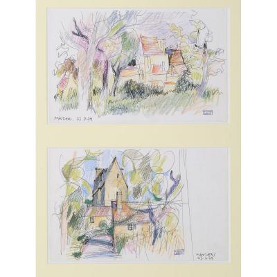 Jean Cluseau-lanauve (1914-1997) Mauzens Périgord Dordogne Sarlat