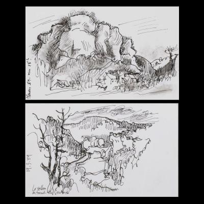 Jean Cluseau-lanauve (1914-1997) Fond De Gaume Aux Eyzies Périgord Dordogne Sarlat